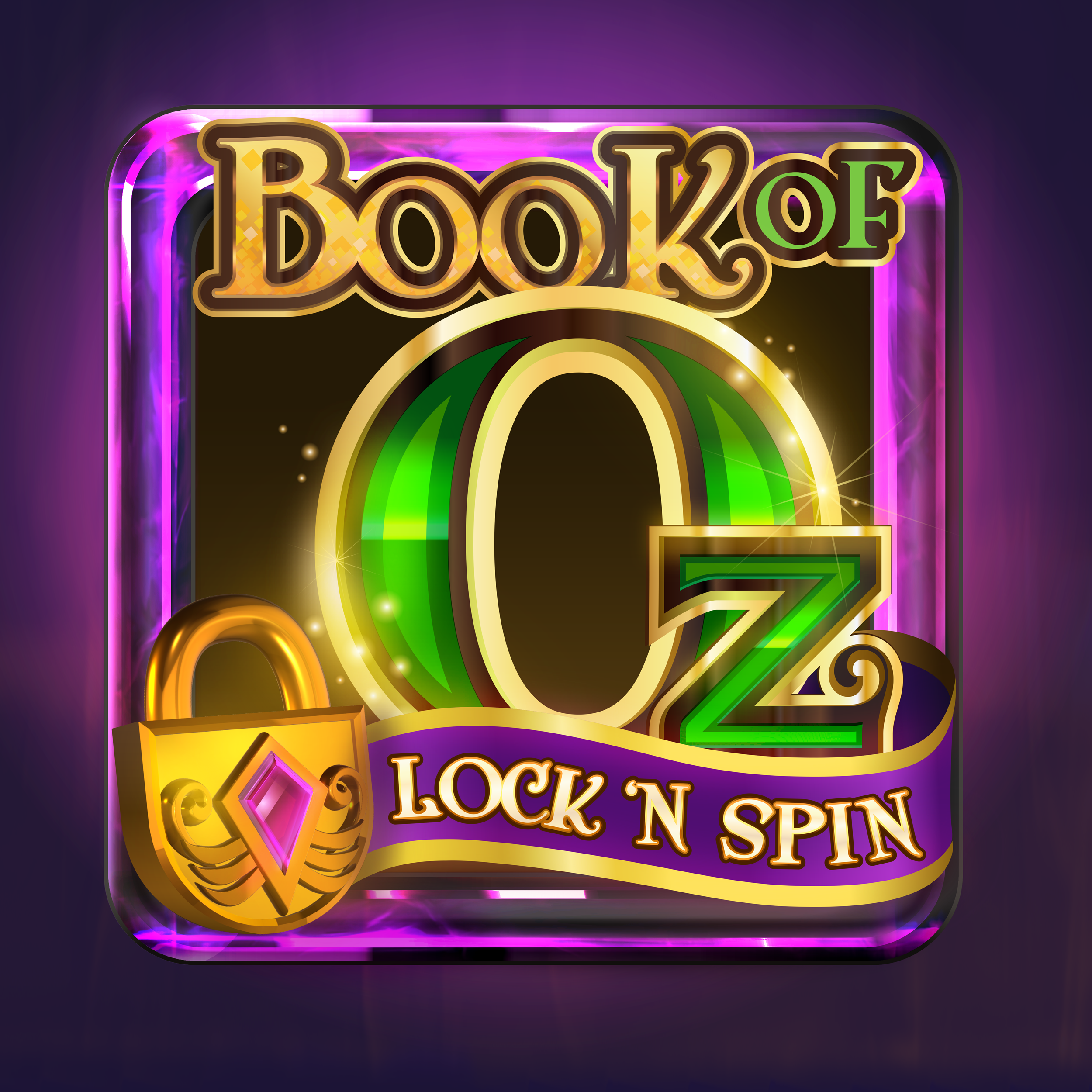 Book of Oz Lock 'N Spin